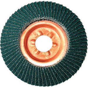 7925G - LAMELLAR FLAP DISCS, METAL BACKING-PAD - Orig. Erzett